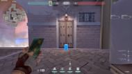 Rendezvous in front of the wooden door (Image via Riot Games/Sportskeeda)